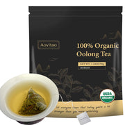 Detox Cleanse Tea Natural Herbal Tea Bags Oolong Leaf For Lung Cleanse Congestion Relief Herbal Detox Caffeine-Free Non-GMO Organic For Gut Health Immune Boost