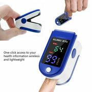 Finger Pulse Oximeter Blood Oxygen Saturation Meter SpO2 Heart Rate Monitor UK
