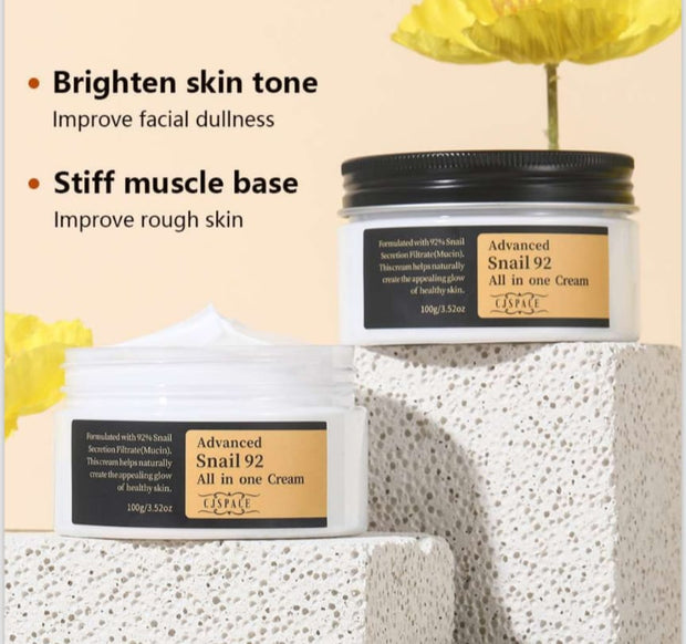 CJSPACE Advanced Snail Repair Cream – Deep Hydration, Brightening & Anti-Aging Formula