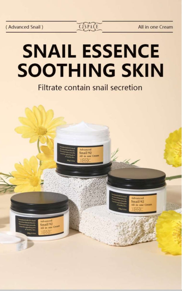 CJSPACE Advanced Snail Repair Cream – Deep Hydration, Brightening & Anti-Aging Formula