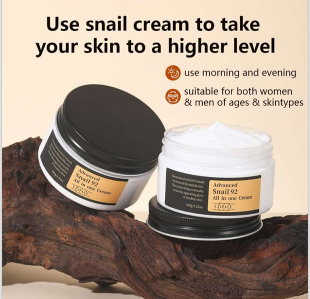 CJSPACE Advanced Snail Repair Cream – Deep Hydration, Brightening & Anti-Aging Formula